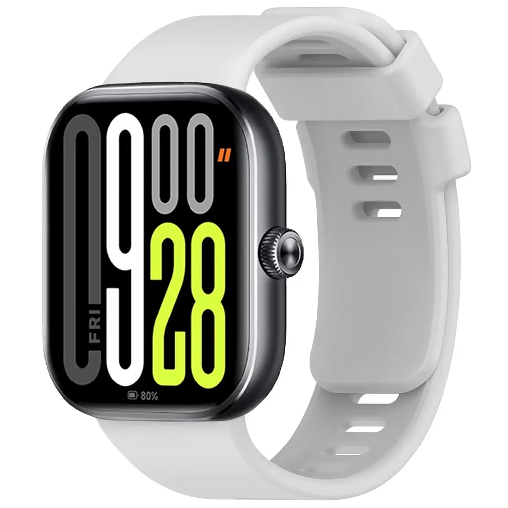 Original Silicone Strap For Redmi watch 6 5 4 Wristband For Xiaomi Band 9 8 Pro Correa Bracelet Band Watchband Sport Accessories