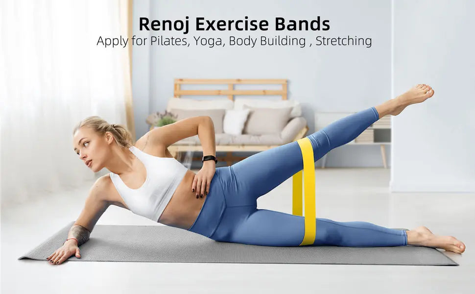 Resistance Bands Exercise Workout Bands Stretch Bands for Booty Legs Pilates Flexbands Pull Rope Yoga Gym Equipment for Home