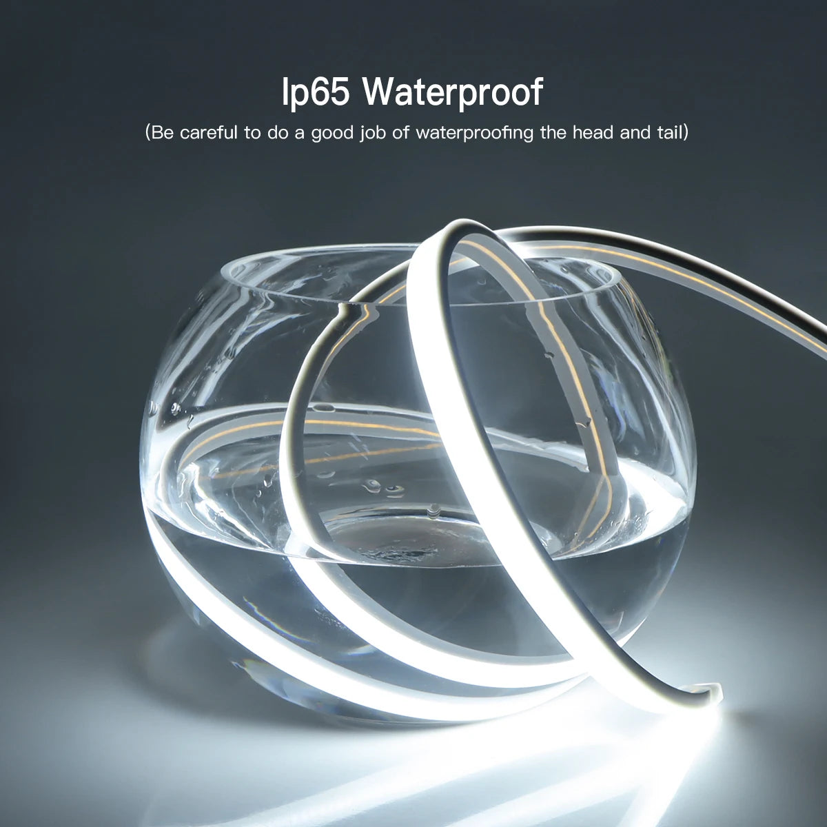 Smart PIR Motion Sensor LED Strip — Auto On/Off, 320 LEDs/m, Waterproof for Kitchen & Stairs