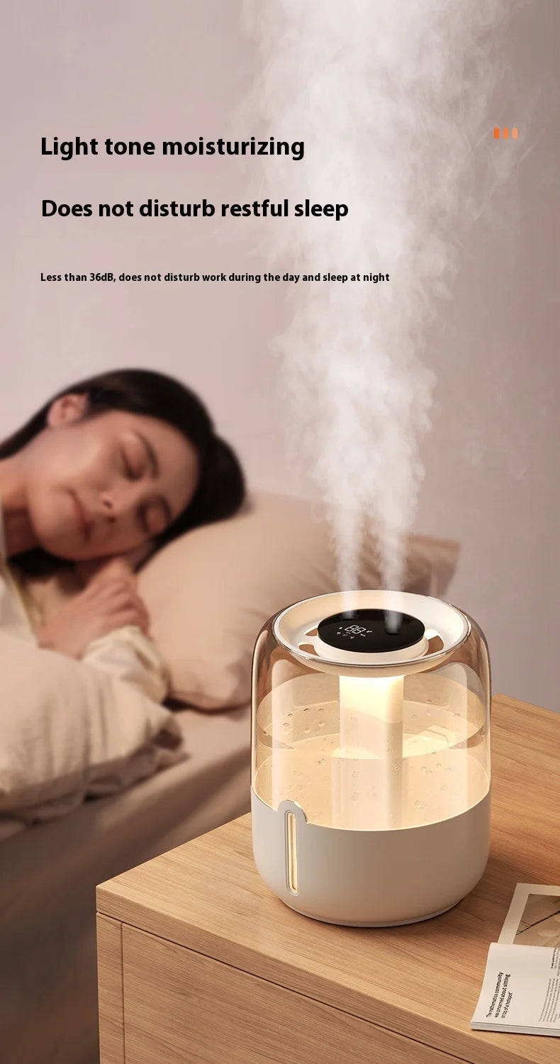 High Quality Factory Wholesale Smart Home Products 3.8L Double Water Mist Spray Smart Air Humidifier With Wholesale Price