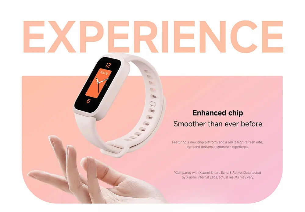 Xiaomi Smart Band 9 Active Global Version 1.47'' Display 18 Days Battery Life Health Monitoring 5ATM Sports Bracelet Mi Fitness