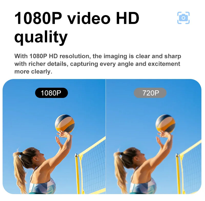 Smart Mini WiFi Security Camera — HD 1080P, Night Vision & Motion Detection