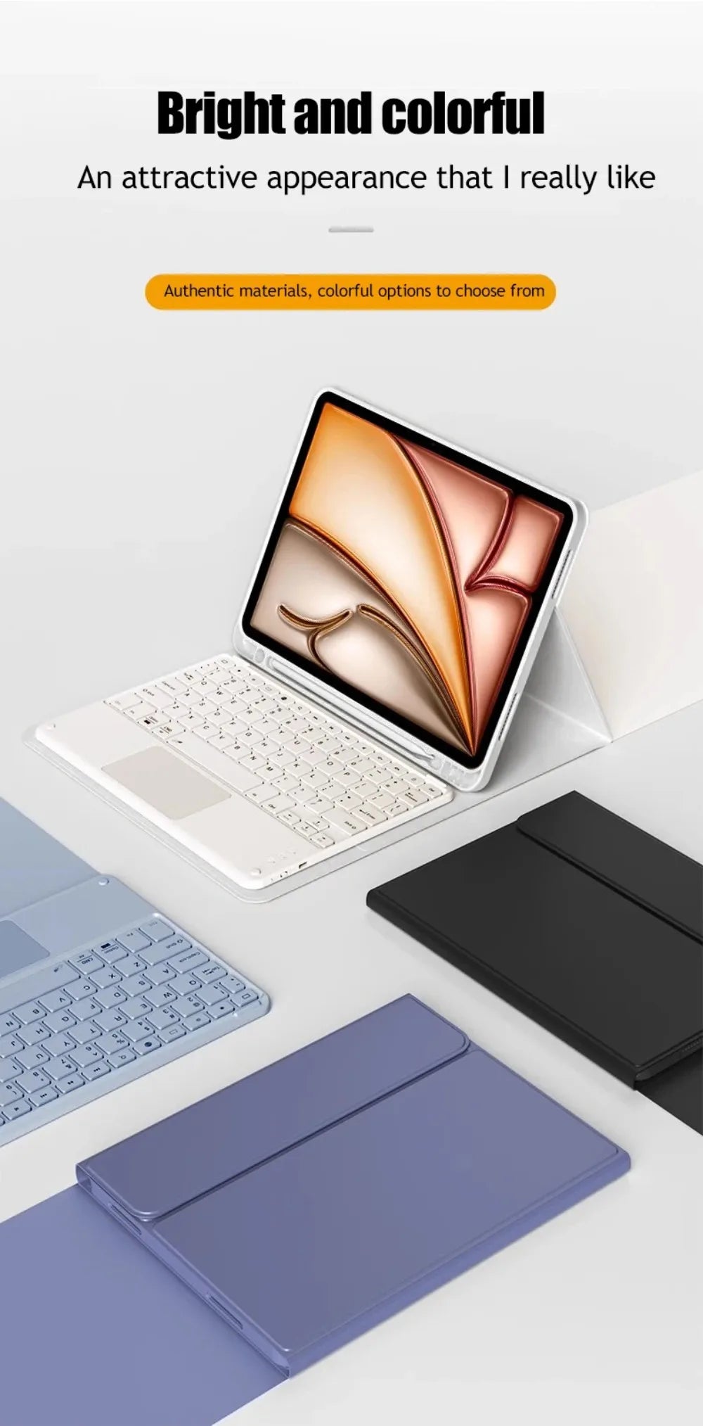 Keyboard Wireless Mouse Magic For iPad Pro 13 11 Case M5 M4 2026 M3 Air 13 11 5 4 10.2 9 8 7 Generation Case Bluetooth Keyboard