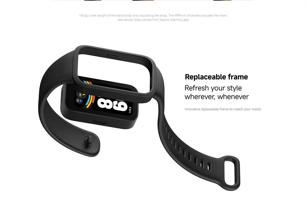 Xiaomi Smart Band 9 Active Global Version 1.47'' Display 18 Days Battery Life Health Monitoring 5ATM Sports Bracelet Mi Fitness