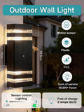 Smart Motion Sensing Outdoor Wall Light — Waterproof LED, 110V-220V for Porch & Garden