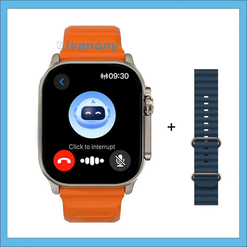 Smart Watch Men Women 485*520 Amoled Display Bluetooth Call Compass AI Robot TWS Eerphone Connect HK11 Ultra 3 Smartwatch 2026