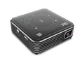 Mini 3D Portable Projector — 4K DLP, Android, WiFi, Bluetooth, Rechargeable Battery, Outdoor & Car Use