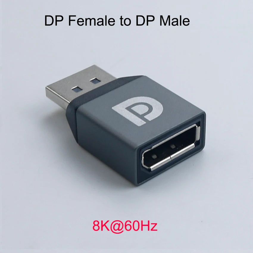 YuXi 4K 8K Displayport To Mini Displayport Adapter Mini DP to DP Cable Extender For Projector Notebook PC TV Monitor Converter