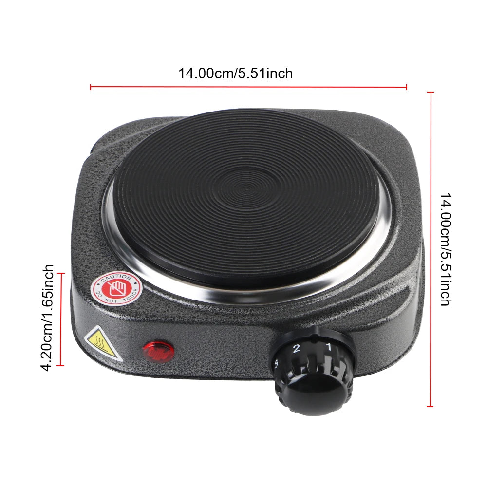 Kitchen Tools Hot Cooker Plate Mini Electric Heater Stove Milk Water Coffee Heating Furnace 500W 220V Multifunctional Appliance