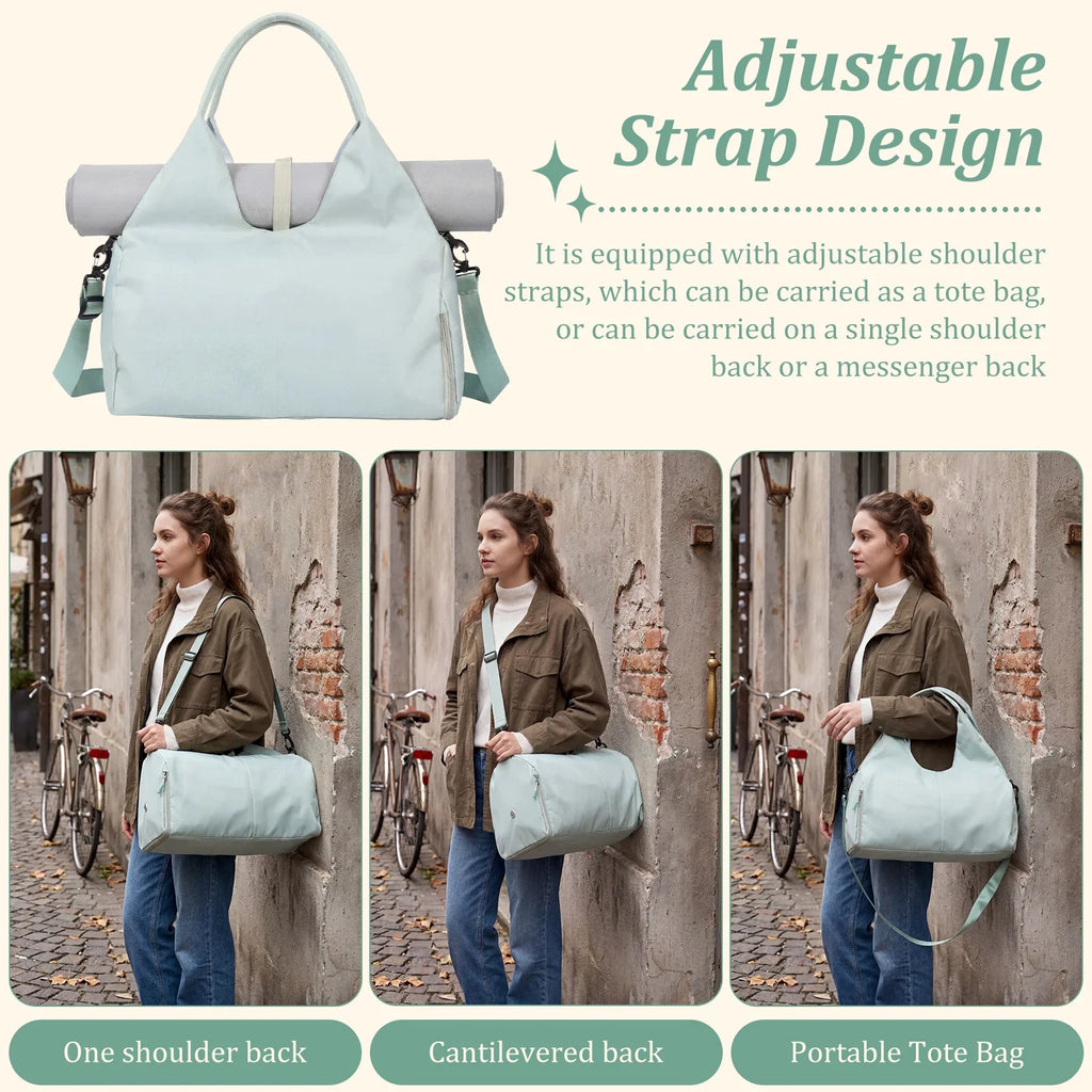 Yoga Mat Bag Portable Gym Handbags Yoga Mat Holder Storage for Women Men Training Sac De Sport Travel