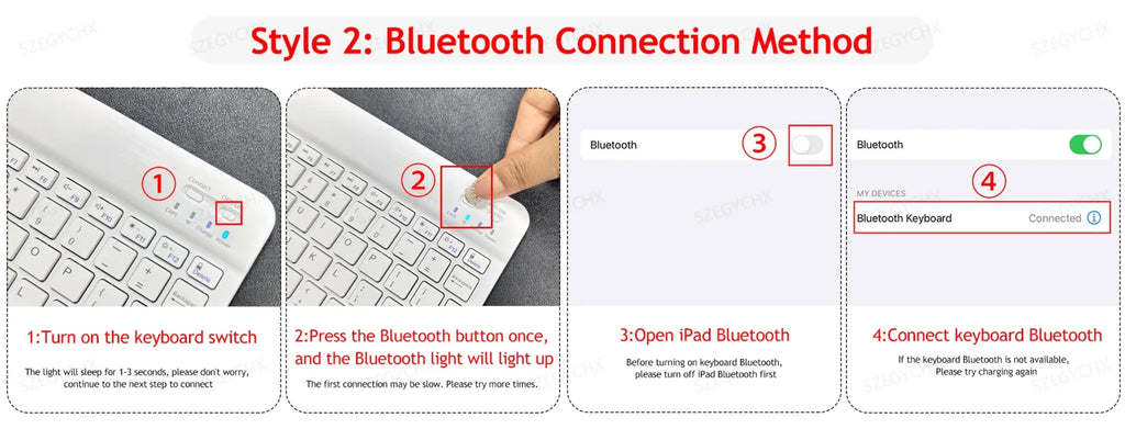 Keyboard Wireless Mouse Magic For iPad Pro 13 11 Case M5 M4 2026 M3 Air 13 11 5 4 10.2 9 8 7 Generation Case Bluetooth Keyboard