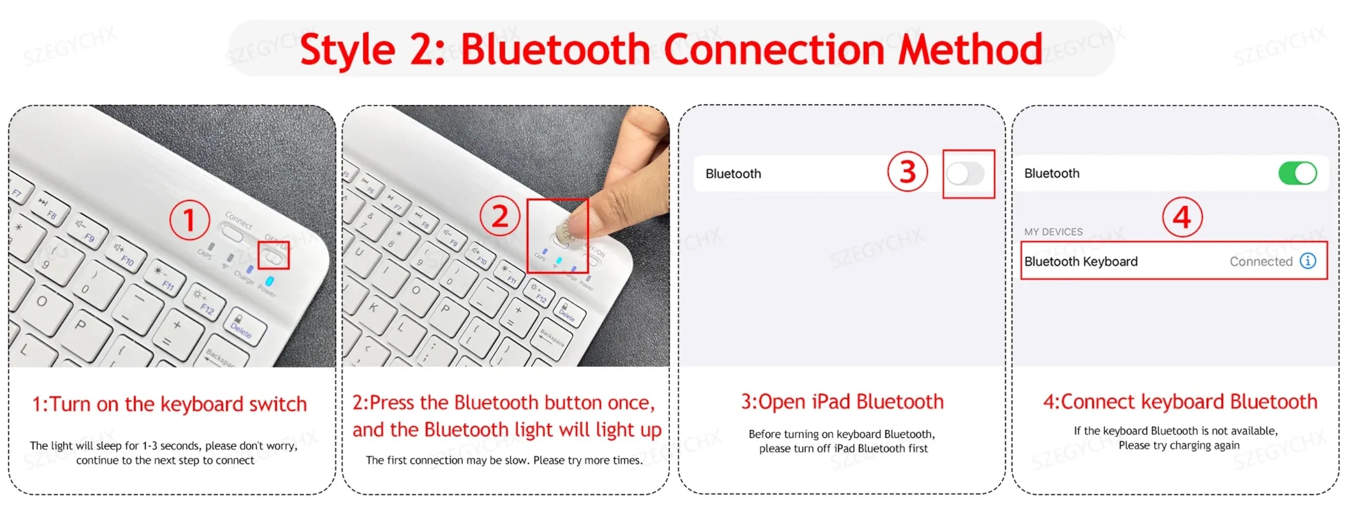 Keyboard Wireless Mouse Magic For iPad Pro 13 11 Case M5 M4 2026 M3 Air 13 11 5 4 10.2 9 8 7 Generation Case Bluetooth Keyboard