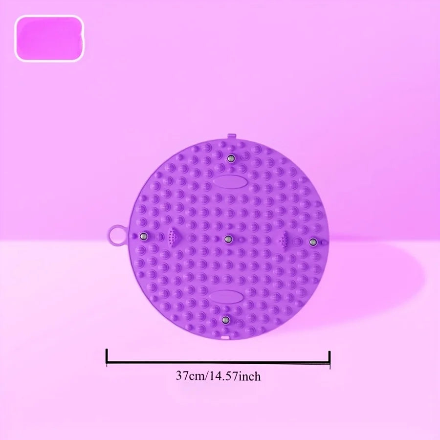 Foot Massager Mat, Manual Massage Tool with Magnetic Therapy Acupressure Disc for Feet Relaxation, Foot Relieve Stress Treatment