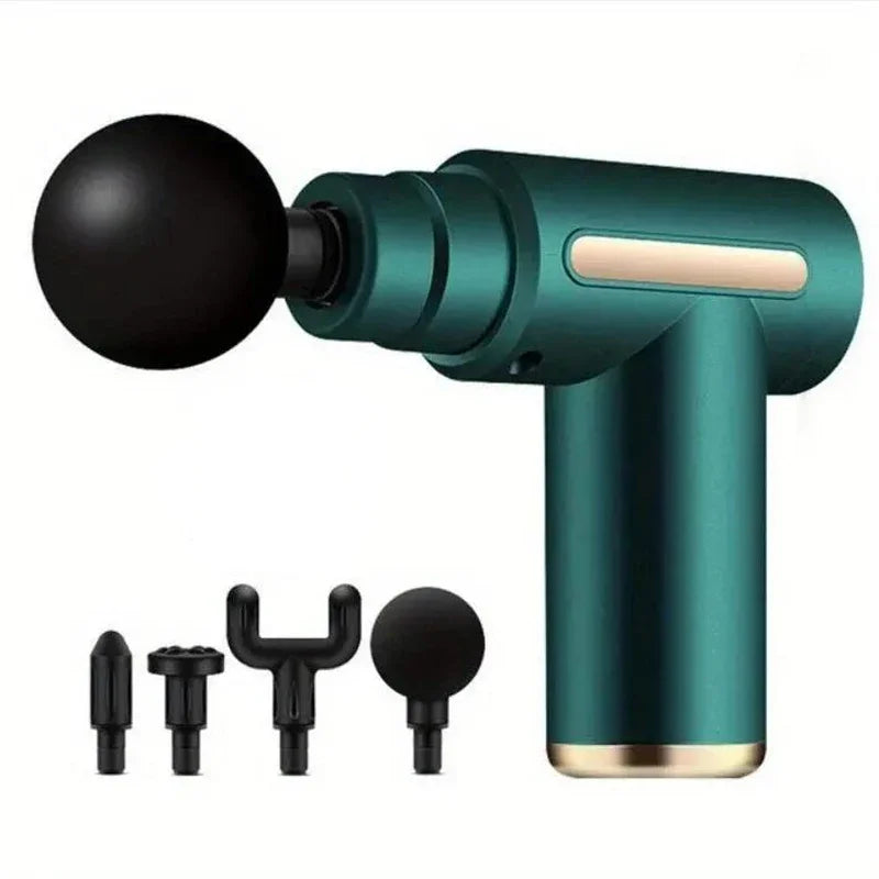 Multifunctional Fascia Gun Massager Instrument Portable Electric Vibrating Muscle Relaxation Tool for Sports Recovery