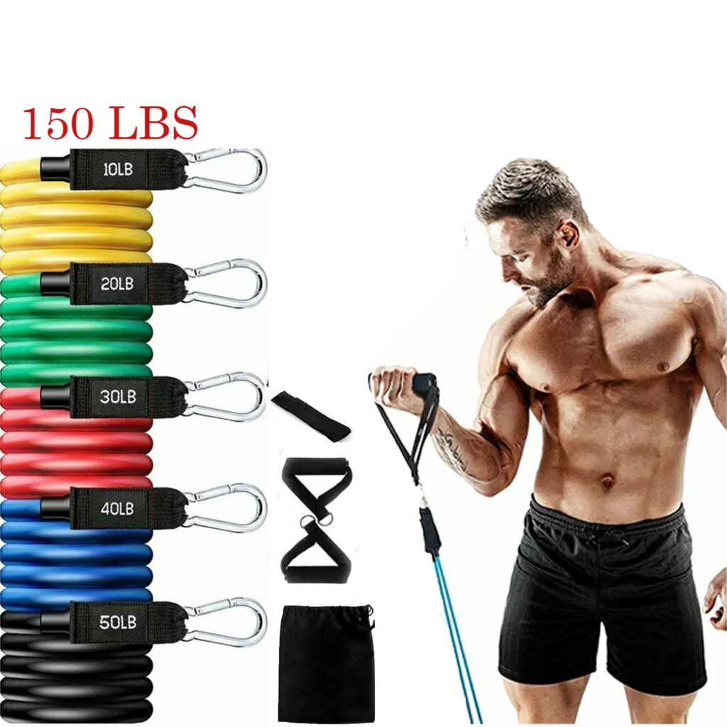 Resistance Bands Exercise Bands Latex Pull Rope Home Gym Equipment Fitness Ankle Strap Exercise Training Expander Elastic Band