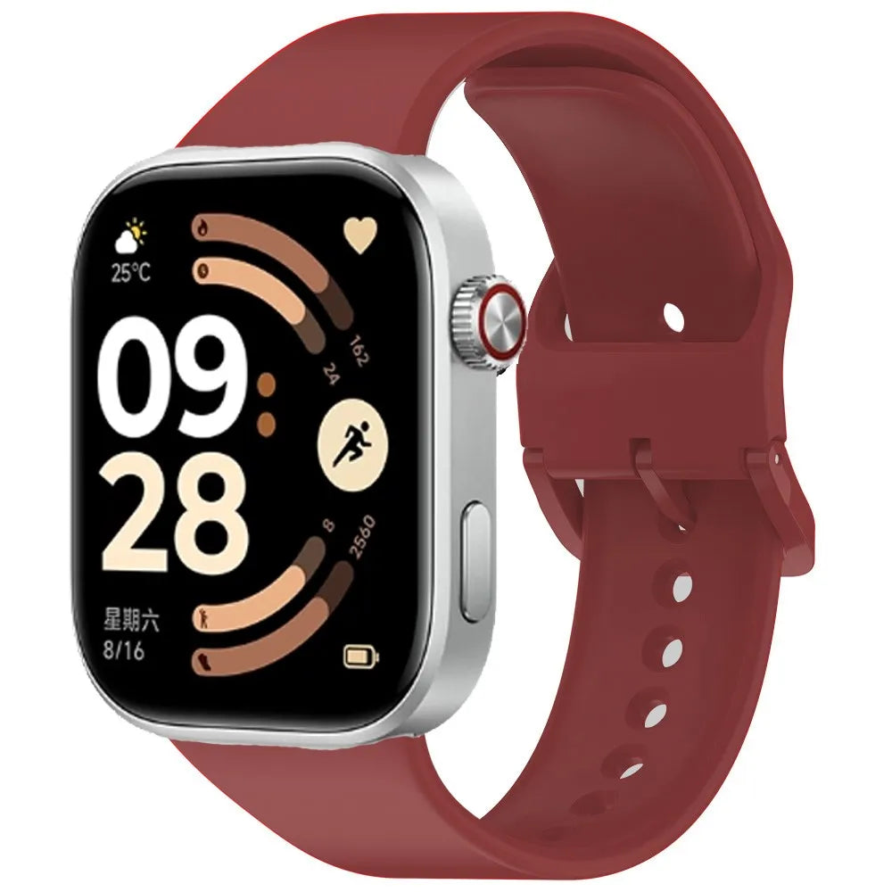 band For Redmi watch 6 5 4 Strap SmartWatch Accessories Wrist Sport Silicone Original Bracelet correa Xiaomi Mi Band 8 Pro/9 Pro