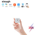 Smart Mini WiFi Switch — Voice & APP Control, 16A, Flame-Retardant, Easy Install