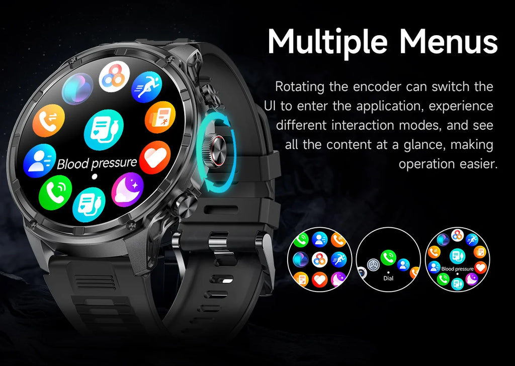2026 Smart Watch 1.85-inch high-definition screen 710 mAh large-capacity battery. Equipped with sports mode, Bluetooth calling