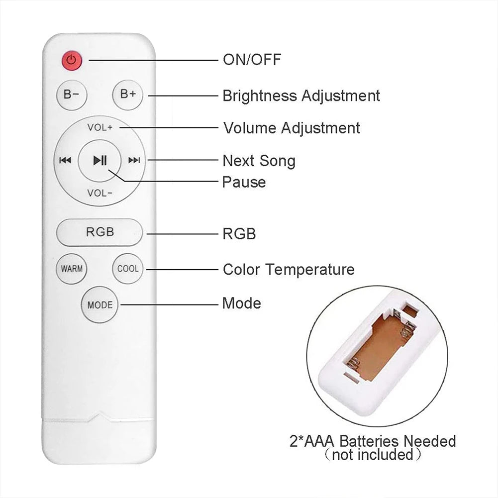 Smart RGB Ceiling Lamp — Bluetooth, APP Control, Color Changing for Kids & Living Rooms