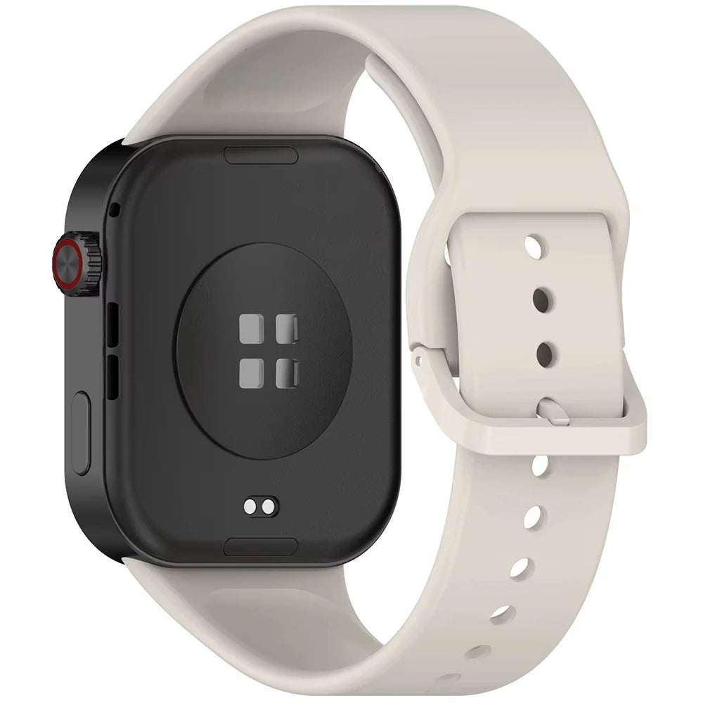 band For Redmi watch 6 5 4 Strap SmartWatch Accessories Wrist Sport Silicone Original Bracelet correa Xiaomi Mi Band 8 Pro/9 Pro