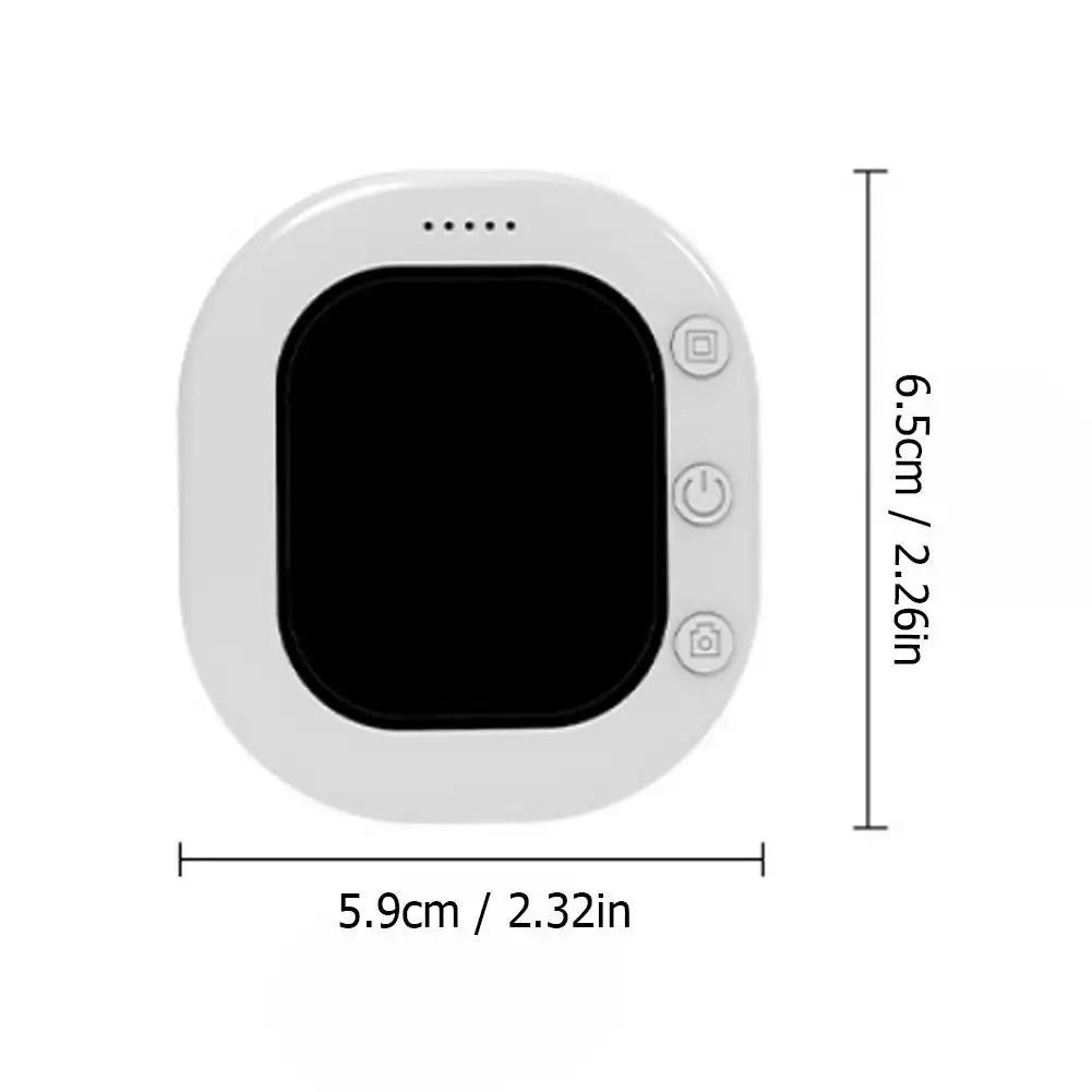 1/2PCS Mini Wireless Magnetic Phone Screen Projector Mobile Phone Rear Camera Selfie Video Camera for Vlog Live Selfie Screen