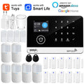 Smart Home Security Alarm System — WiFi & GSM, Touch Keypad, RFID & APP Control