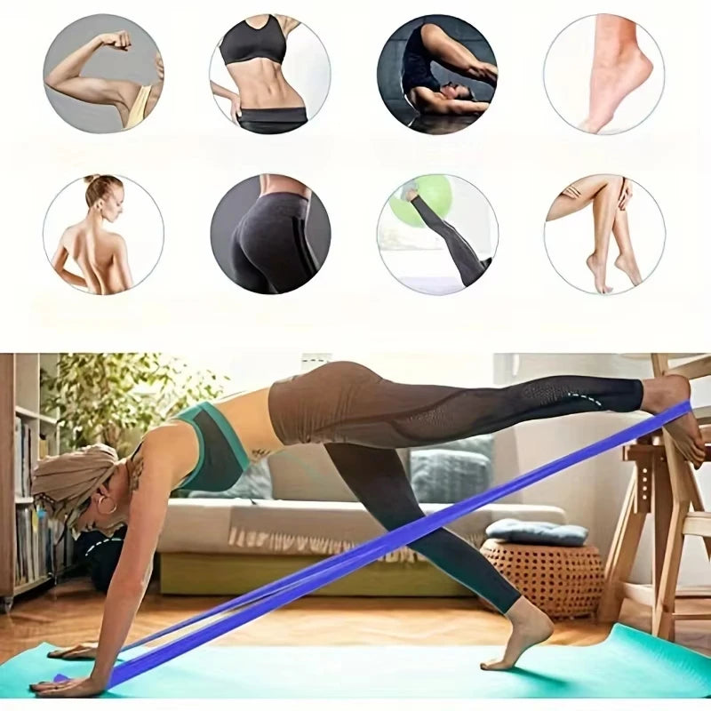 Professional Resistance Bands. Elastic Band, Work Out Bands, Stretch Bands for Working Out Women or Men, Exercise Bands Set