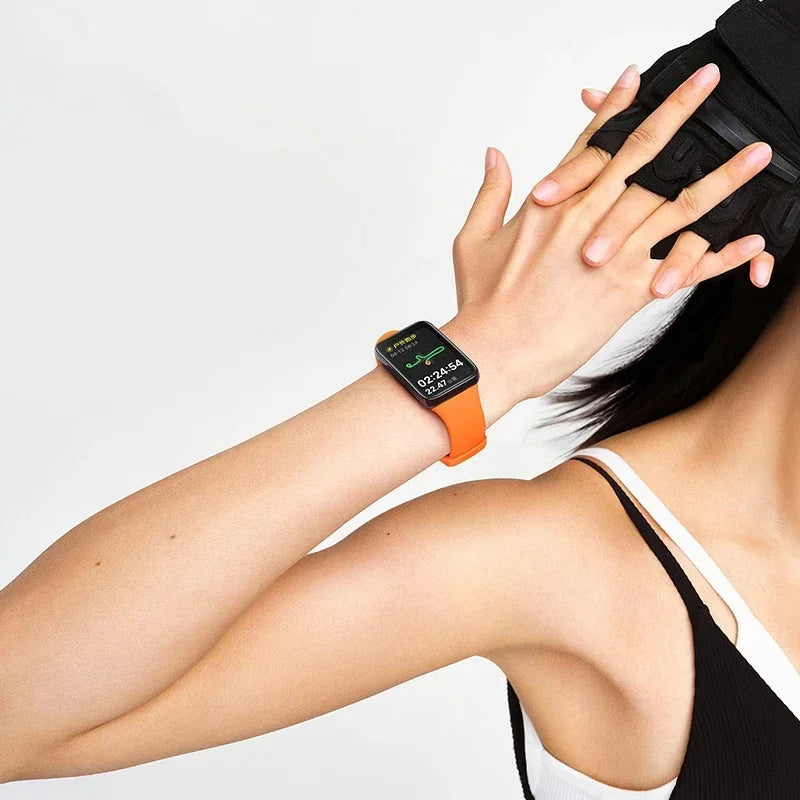 Sport Watch band for Xiaomi Mi Band 7 Pro smart watch Bracelet Silicone Wrist Accessories bracelet Correa MiBand 7 pro Straps
