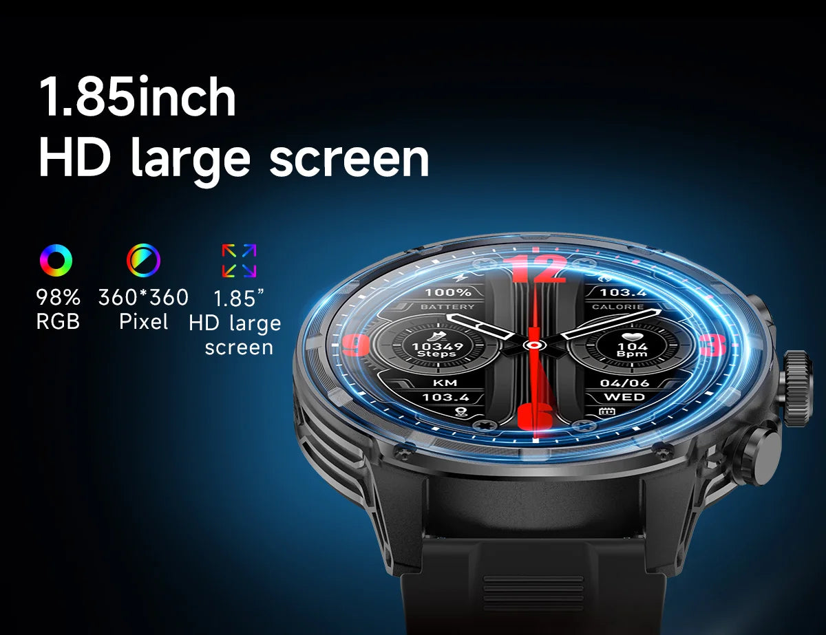 2026 Smart Watch 1.85-inch high-definition screen 710 mAh large-capacity battery. Equipped with sports mode, Bluetooth calling