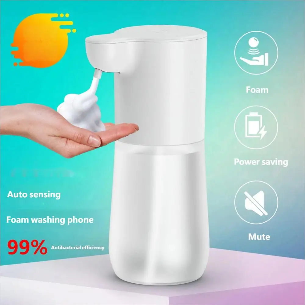 Touchless Automatic Soap Dispenser — 350ml, USB Rechargeable, Sensor Activated