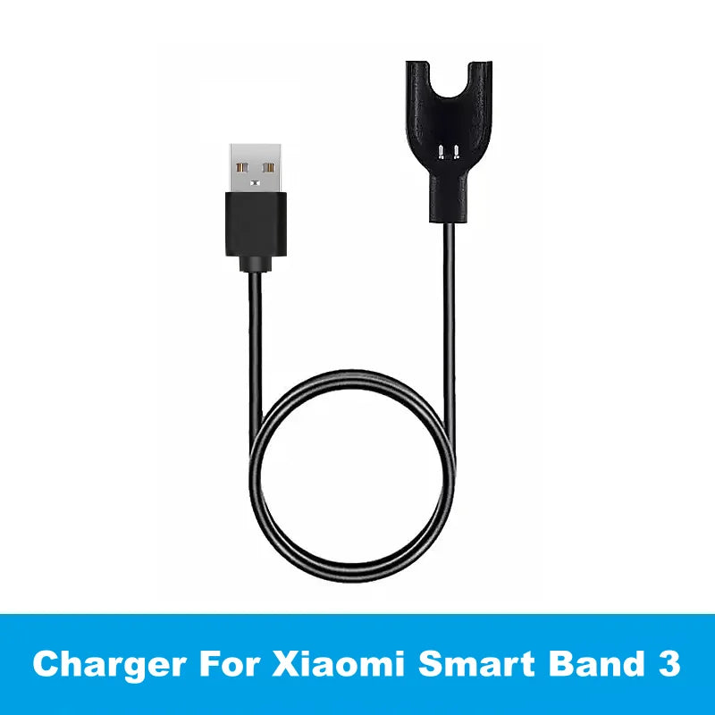 Charging Cable for Xiaomi Smart Band 10 9 8 7 Pro 6 5 4 2 Redmi Watch 4 3 Lite Active Redmi Smart Band 3 2 USB Magnetic Charger