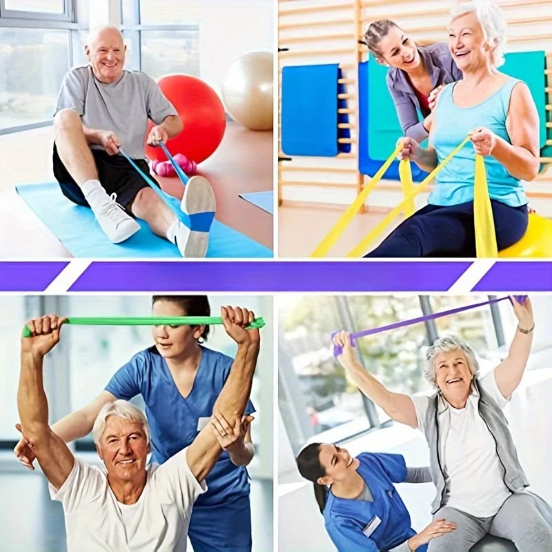 Professional Resistance Bands. Elastic Band, Work Out Bands, Stretch Bands for Working Out Women or Men, Exercise Bands Set