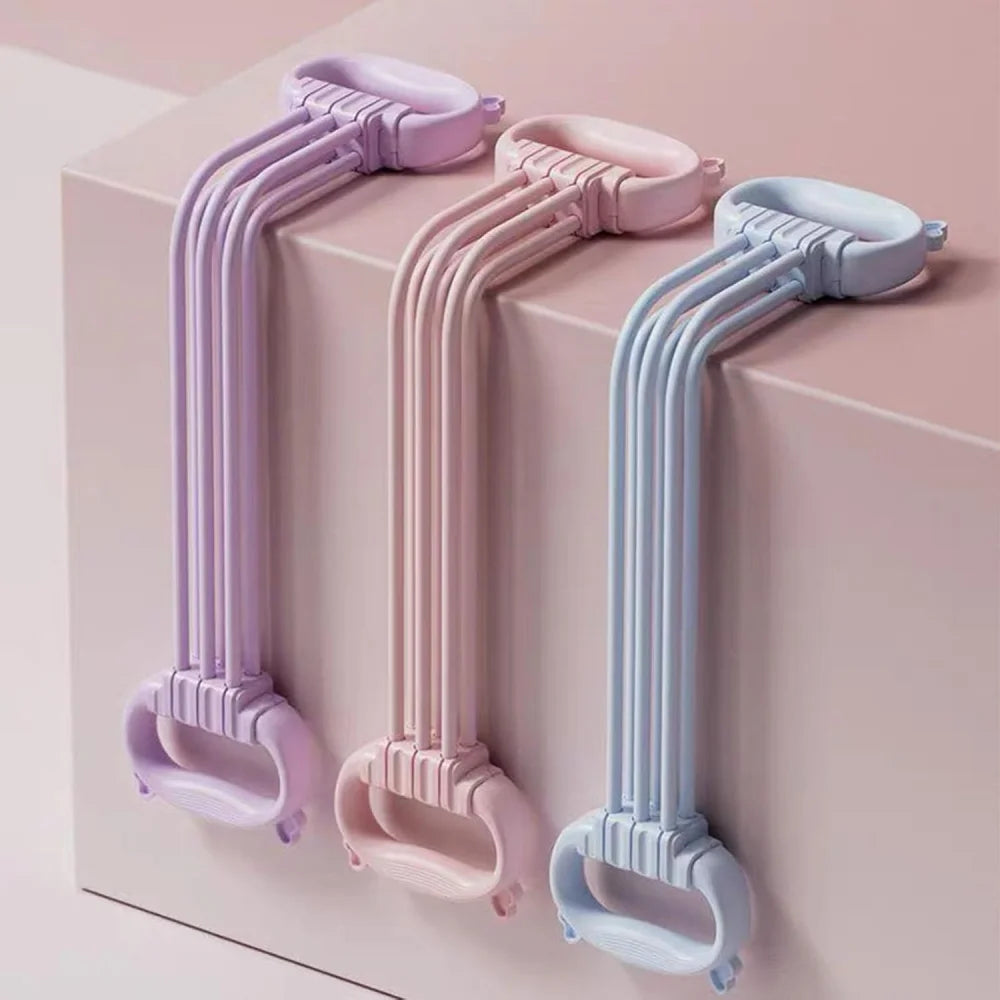 The resistance band with handle and the sports band with detachable resistance tube are suitable for exercise, physical therapy,