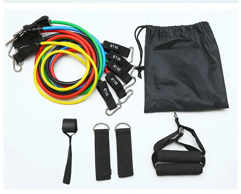 Resistance Bands Exercise Bands Latex Pull Rope Home Gym Equipment Fitness Ankle Strap Exercise Training Expander Elastic Band