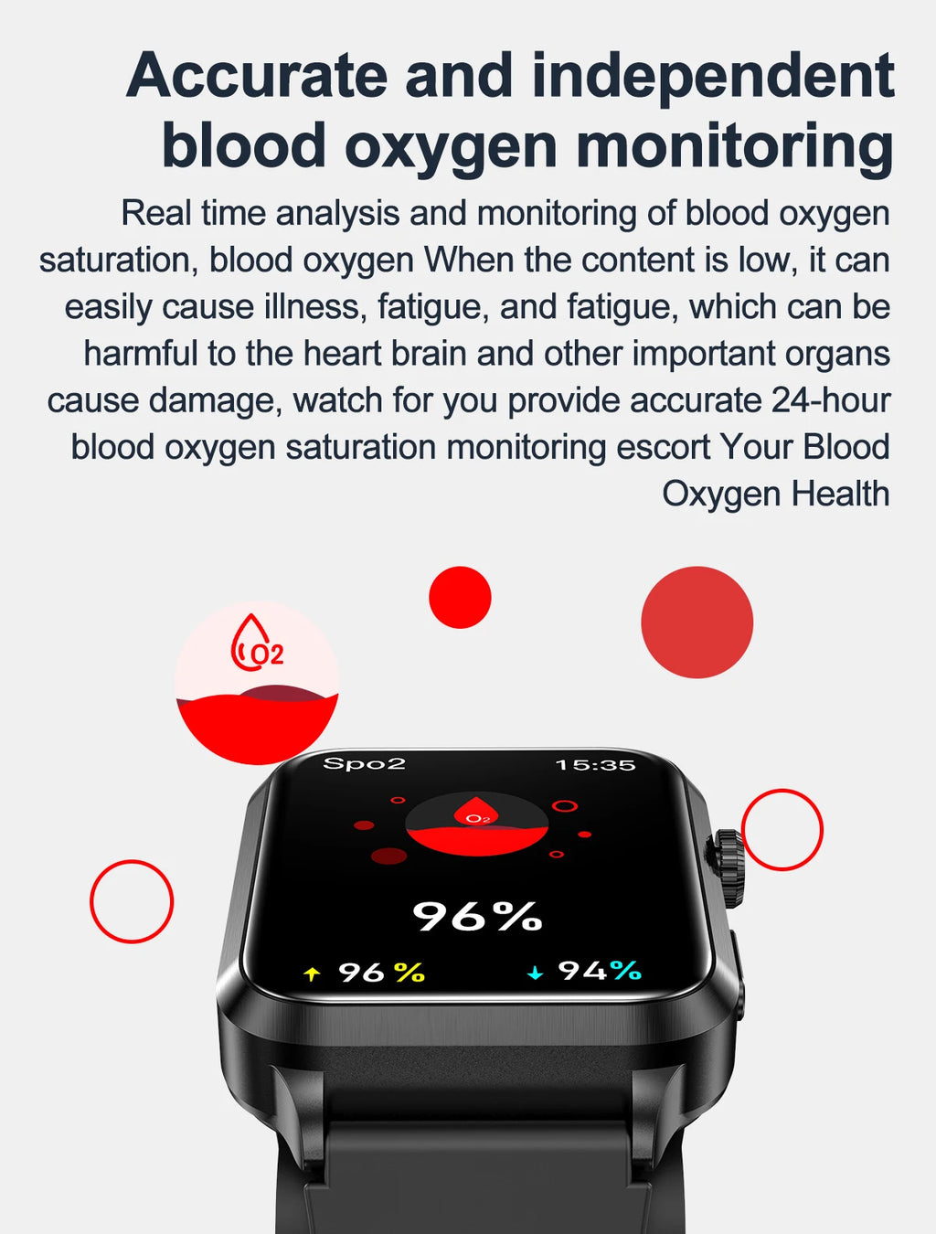 Smart Watch men 2026 New Air Pump Airbag health watch True Accurately Blood Pressure Uric Acid Blood Lipids watch waterproof