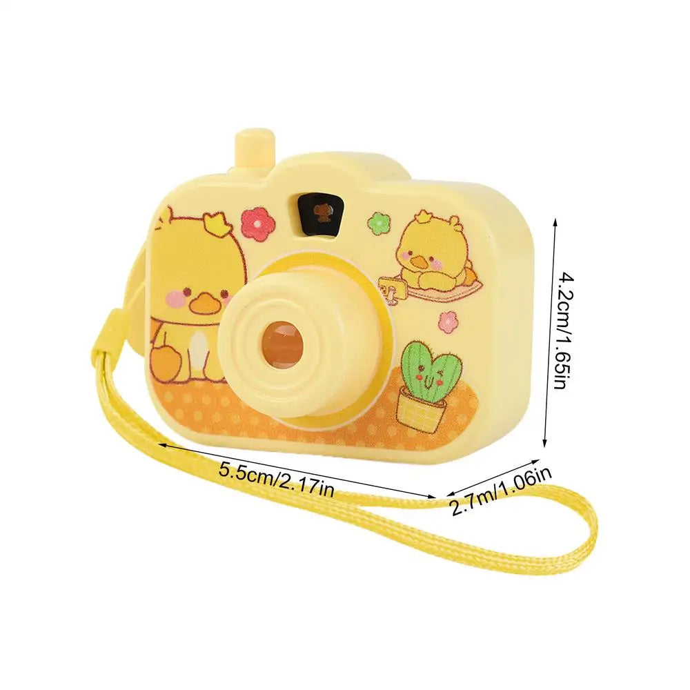Kid Mini Projection Camera Toy Animal Image Indoor Projector Educational Learning Projector Toys Projector For Learning Portable