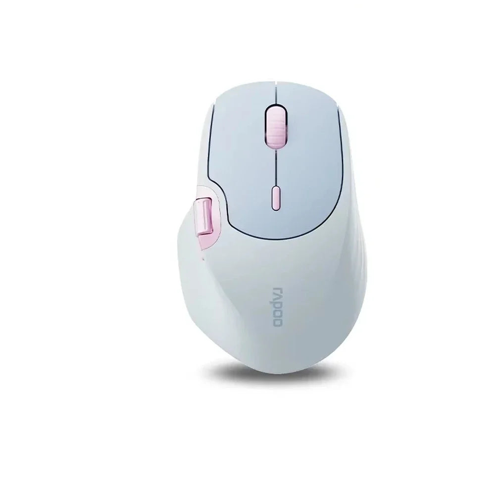 RAPOO MT560 100% Wireless Mouse with Bluetooth Three-Mode MagneticSide Scroll Wheel for Computer Office Use Mute Button Included