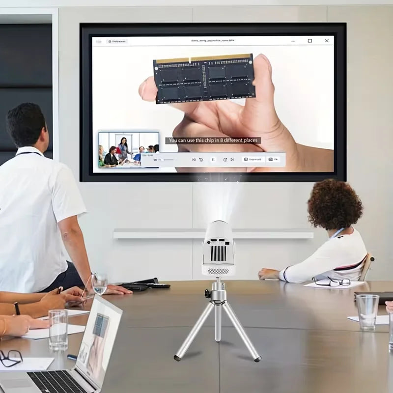 Mini Projector Tripod 360° Rotatable Adjustable Height for HY300 PRO+ HY310 HY320 MINI TP360 Universal Portable Aluminum Alloy