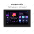 Smart Audio System Home Theater Sound in Wall power Amplifier Android WiFi Bluetooths system with 5 inch Stereo Ceiling Speakers