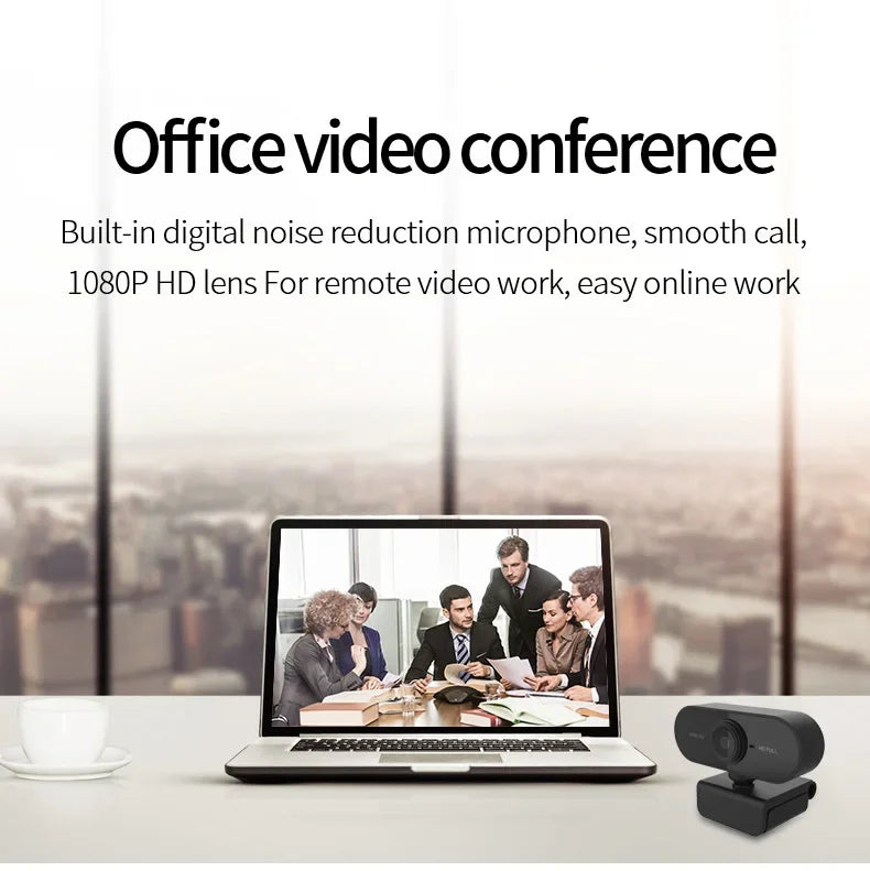 New Mini Web Camera PC Full HD With Microphone USB Plug Support Laptop Desktop Suitable For Video Calls Conference Live Work