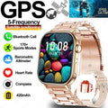 New smart watch for men and women HD AMOLED screen Heart Rate Bluetooth Call GPS tracking IP67 waterproof sports smart watch