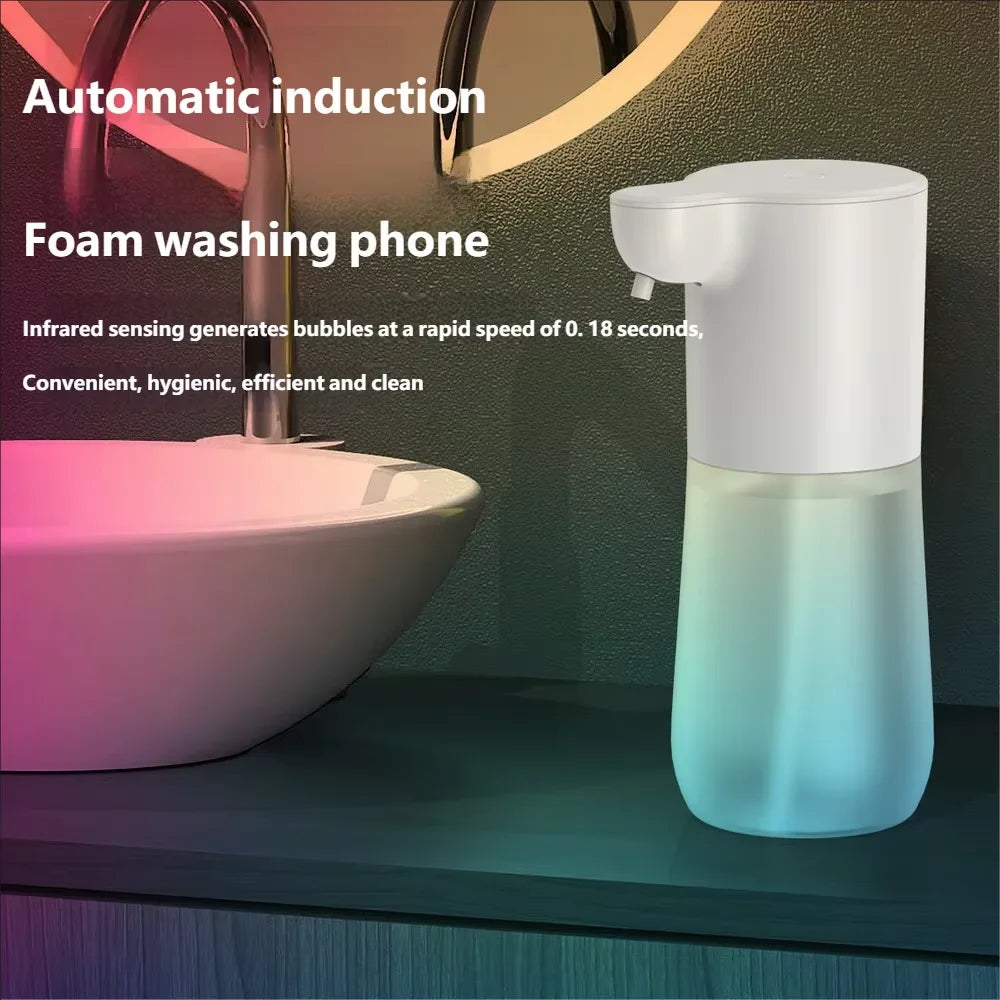 Touchless Automatic Soap Dispenser — 350ml, USB Rechargeable, Sensor Activated
