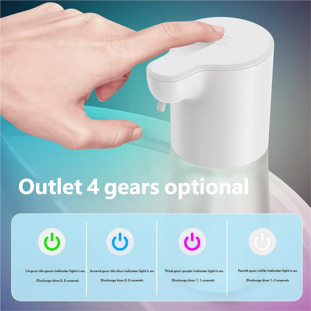 Touchless Automatic Soap Dispenser — 350ml, USB Rechargeable, Sensor Activated