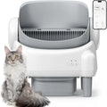 Smart Cat Litter Box, Automatic Self-Cleaning Litter Box With APP Remote Control And Health Monitor, Pet Toilet Products