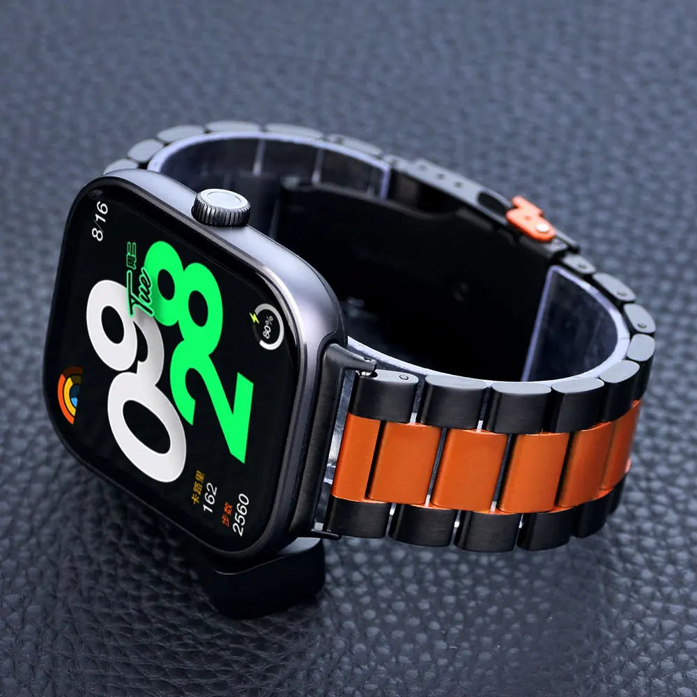 Stainless Steel band For Redmi watch 5 4 strap SmartWatch wristband metal bracelet correa for xiaomi mi band 9 8 pro watchband