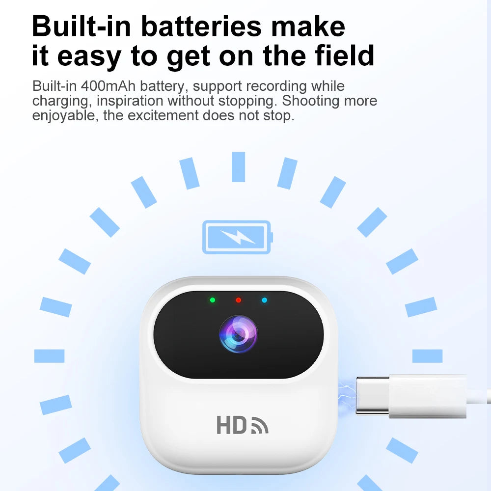 Smart Mini WiFi Security Camera — HD 1080P, Night Vision & Motion Detection