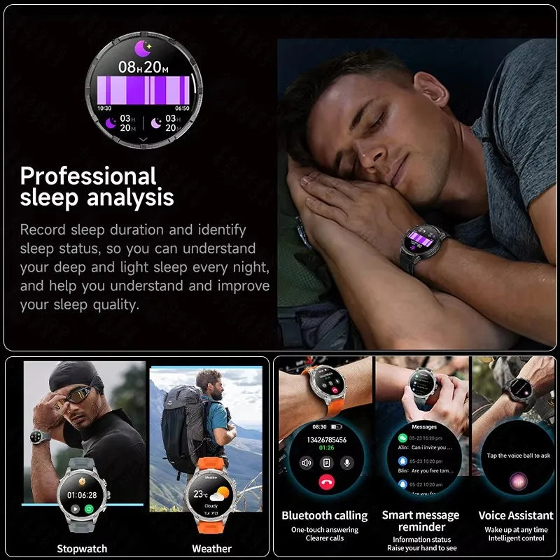 2026 Smart Watch 1.85-inch high-definition screen 710 mAh large-capacity battery. Equipped with sports mode, Bluetooth calling