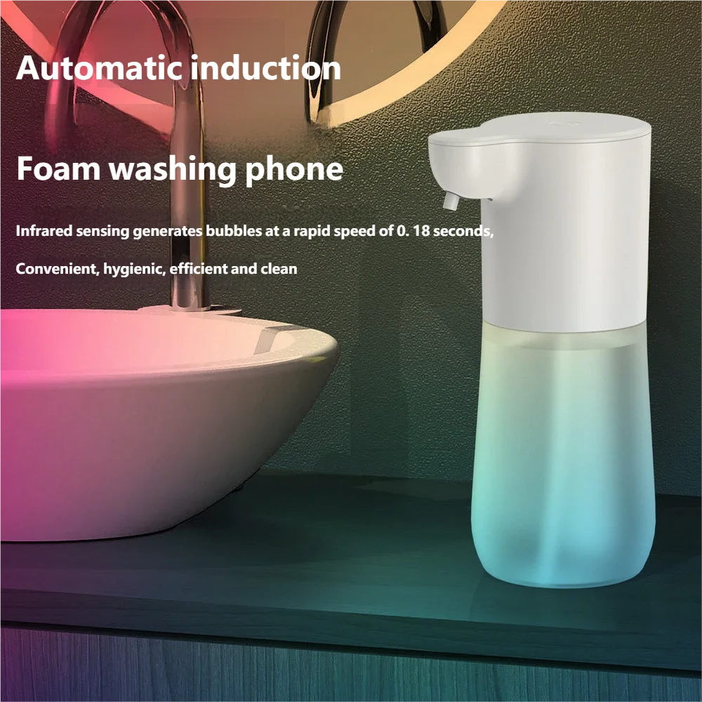 Touchless Automatic Soap Dispenser — 350ml, USB Rechargeable, Sensor Activated
