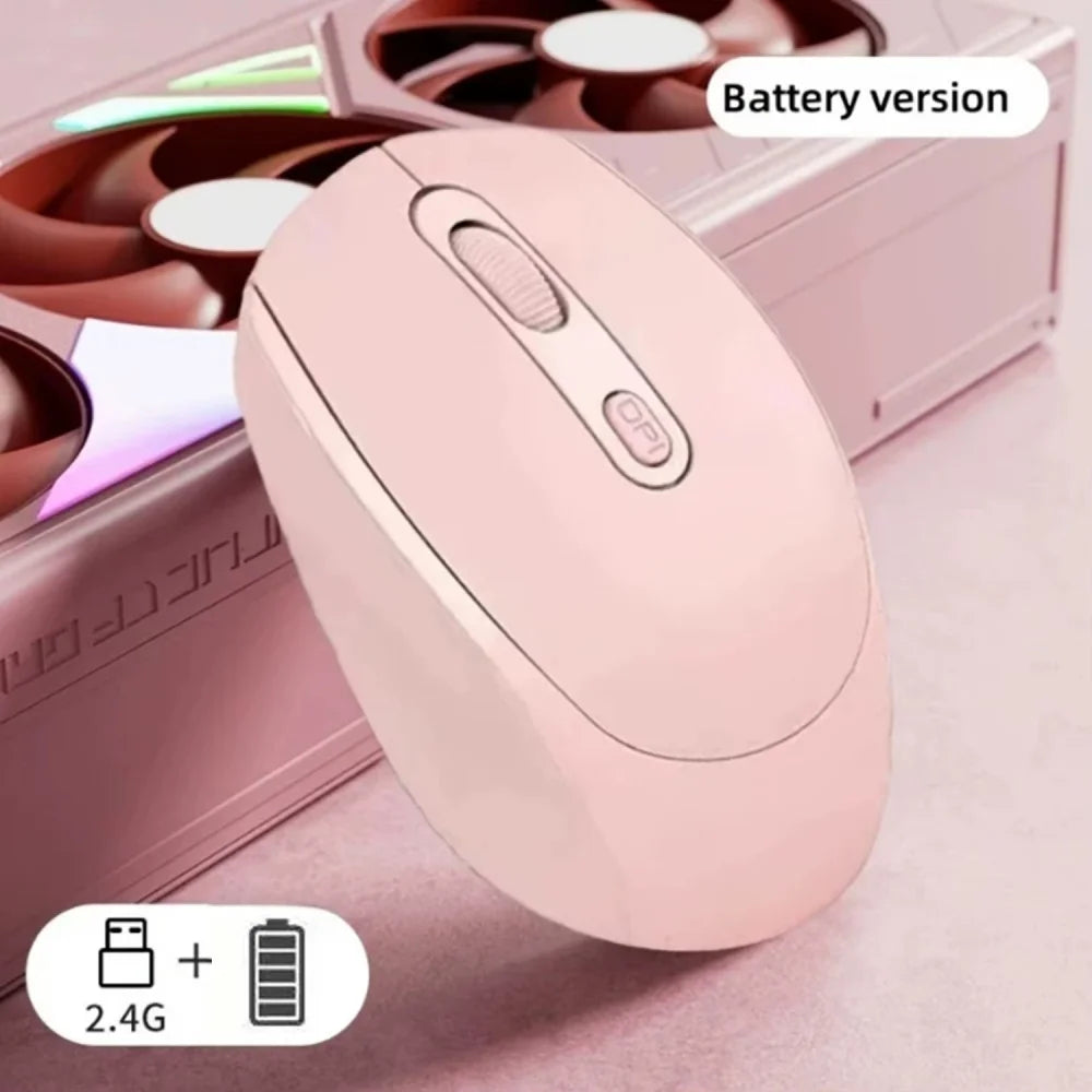 Wireless Mouse, 2.4G Ergonomic Optical Mouse, Computer Mouse for Laptop, PC,Chromebook,Notebook,Battery Small Cordless Mice