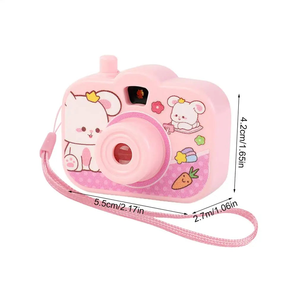Kid Mini Projection Camera Toy Animal Image Indoor Projector Educational Learning Projector Toys Projector For Learning Portable